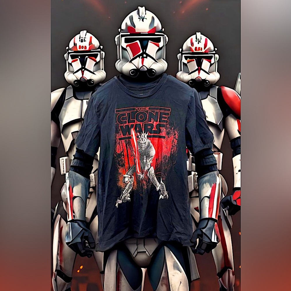 Star Wars Clone Wars T Shirt